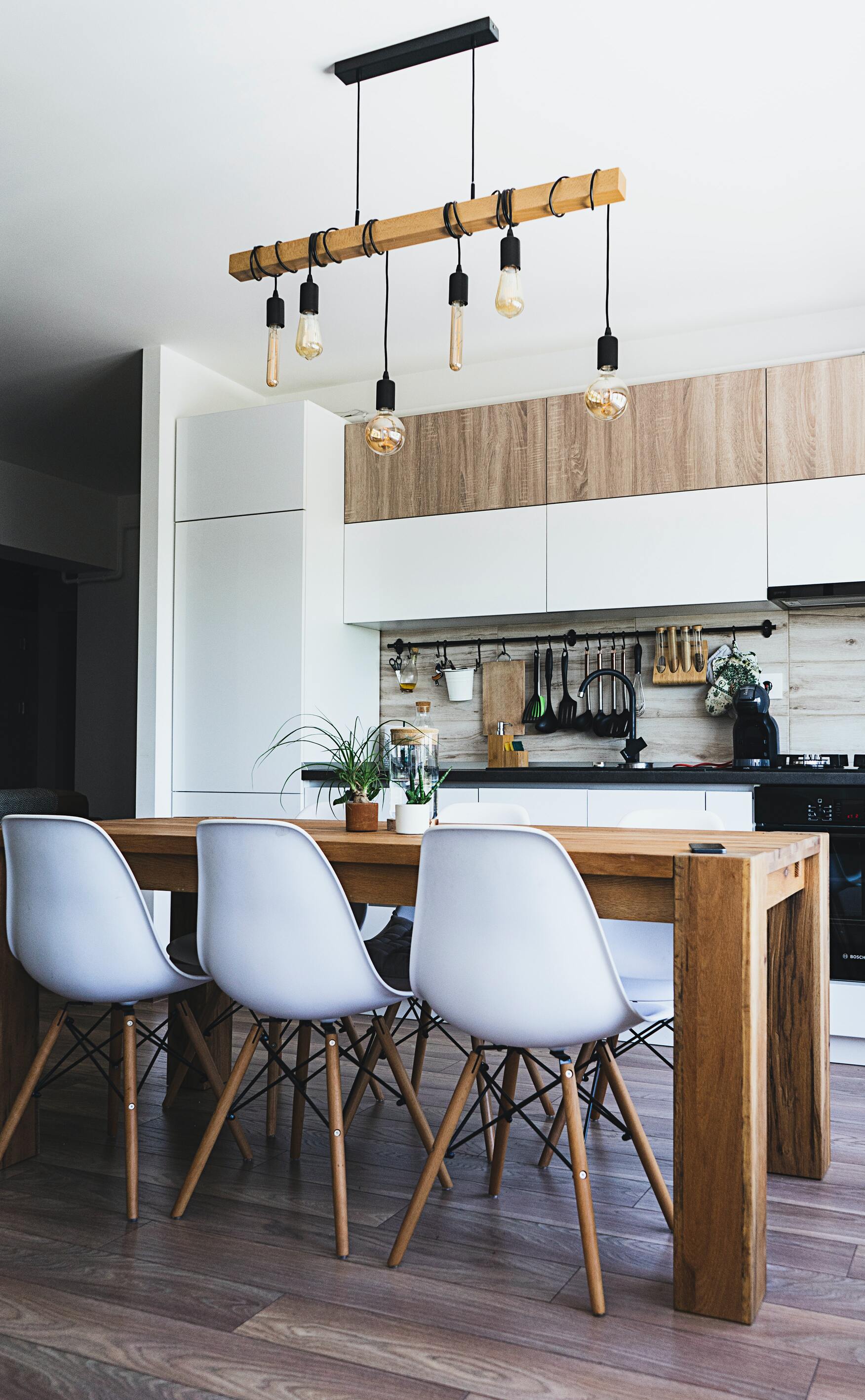 Sillas para comedor hechas con materiales reciclables